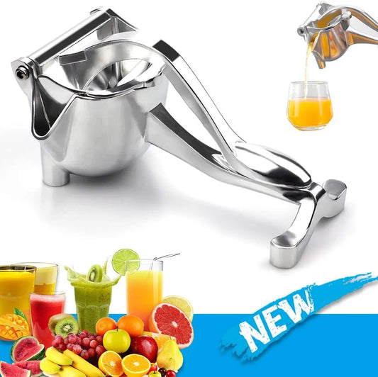 Manual Juice Squeezer Aluminum Alloy Hand Pressure Juicer Pomegranate Orange Lemon Sugar Cane Juice Kitchen Bar Fruit Tools Acce